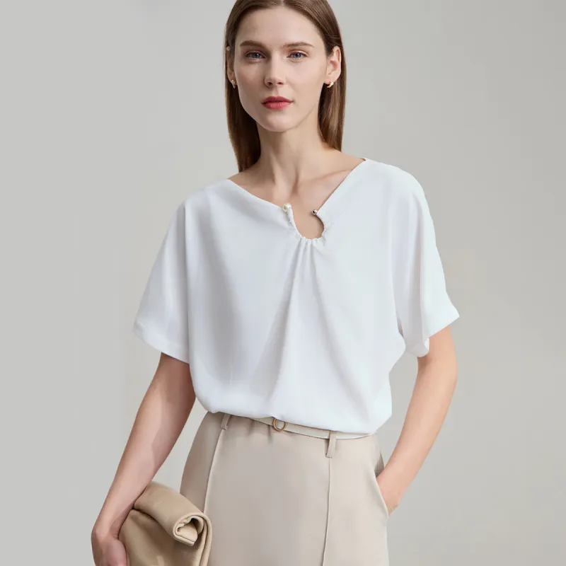 AMII Chiffon Shirts Women's-10