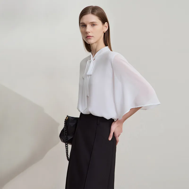 AMII Chiffon Shirts Women's-17