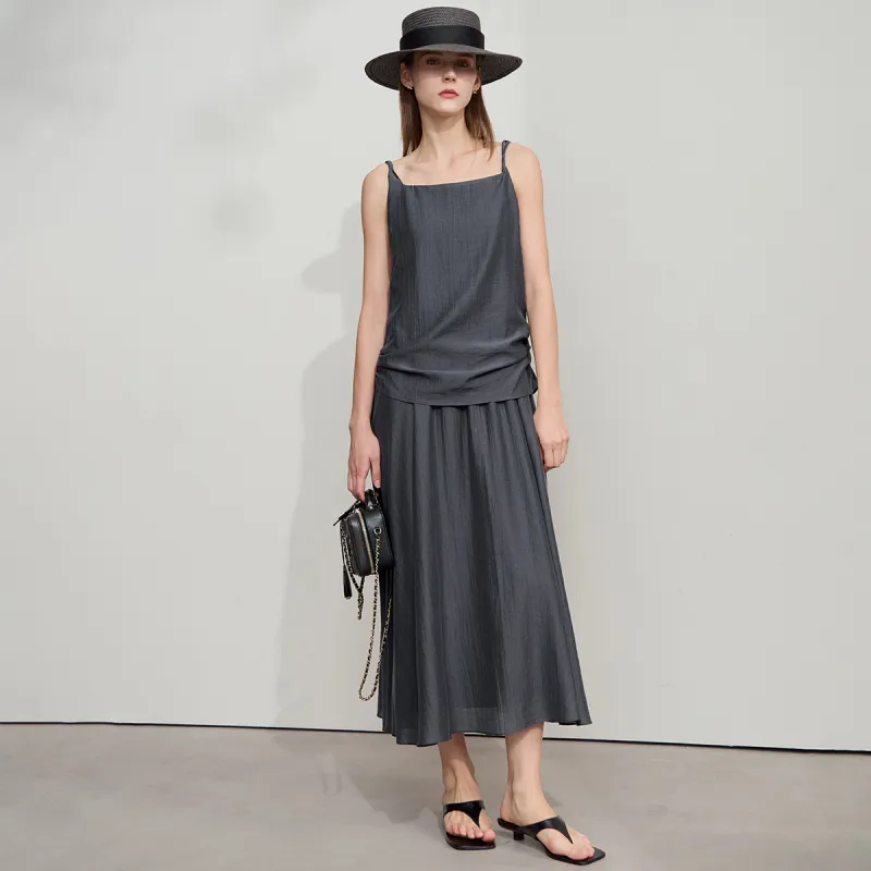 AMII Sleeveless Dresses Women's-13