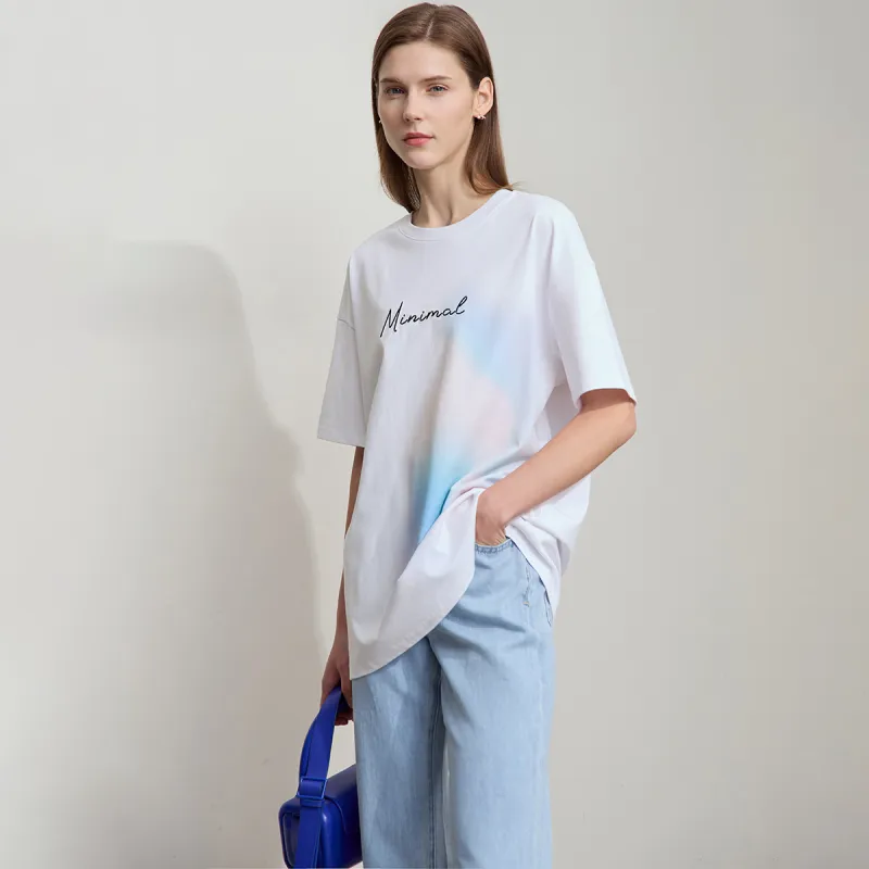 AMII Drop Shoulder Sleeve T Shirt Women's-10