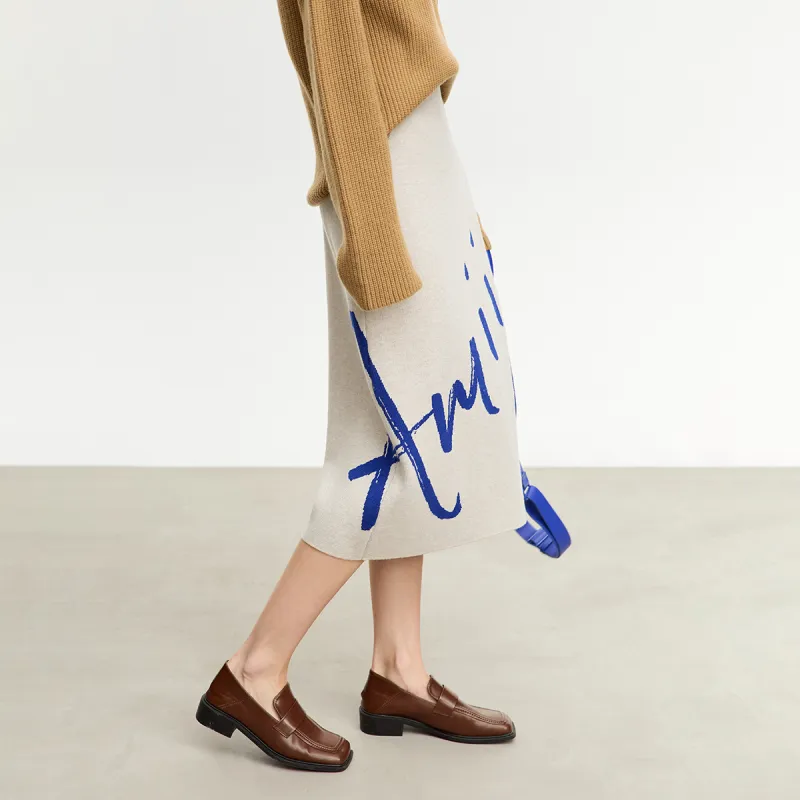 AMII Casual Long Skirts Women's-13