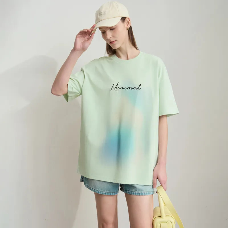 AMII Drop Shoulder Sleeve T Shirt Women's-4