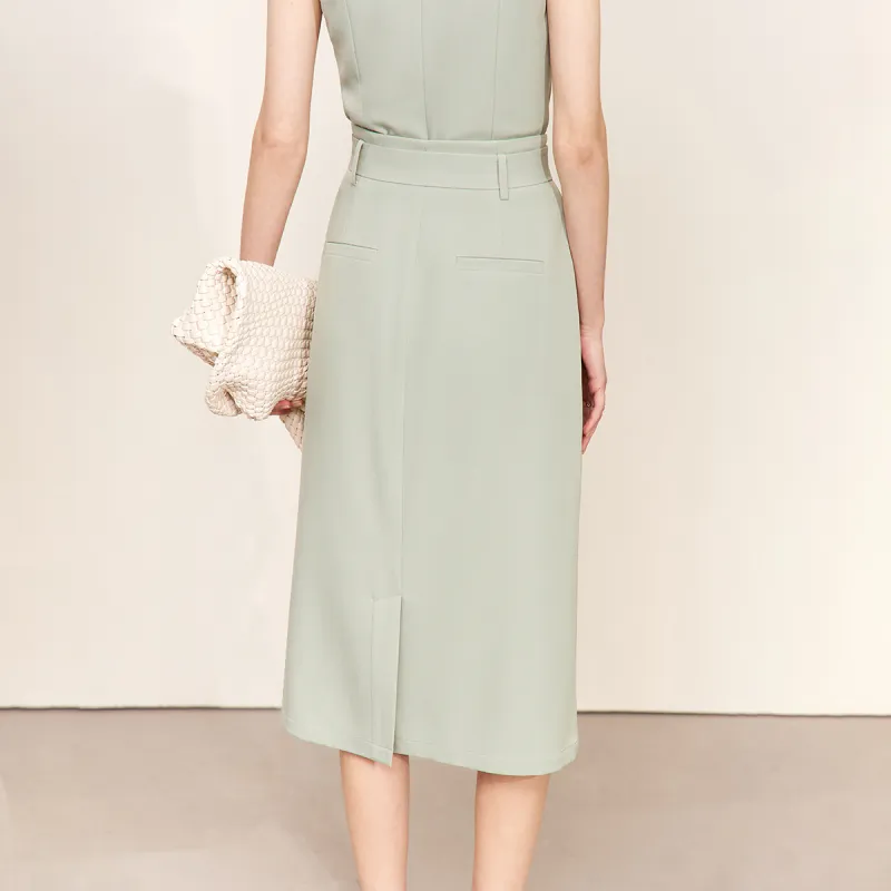 AMII Casual Long Skirts Women's-3