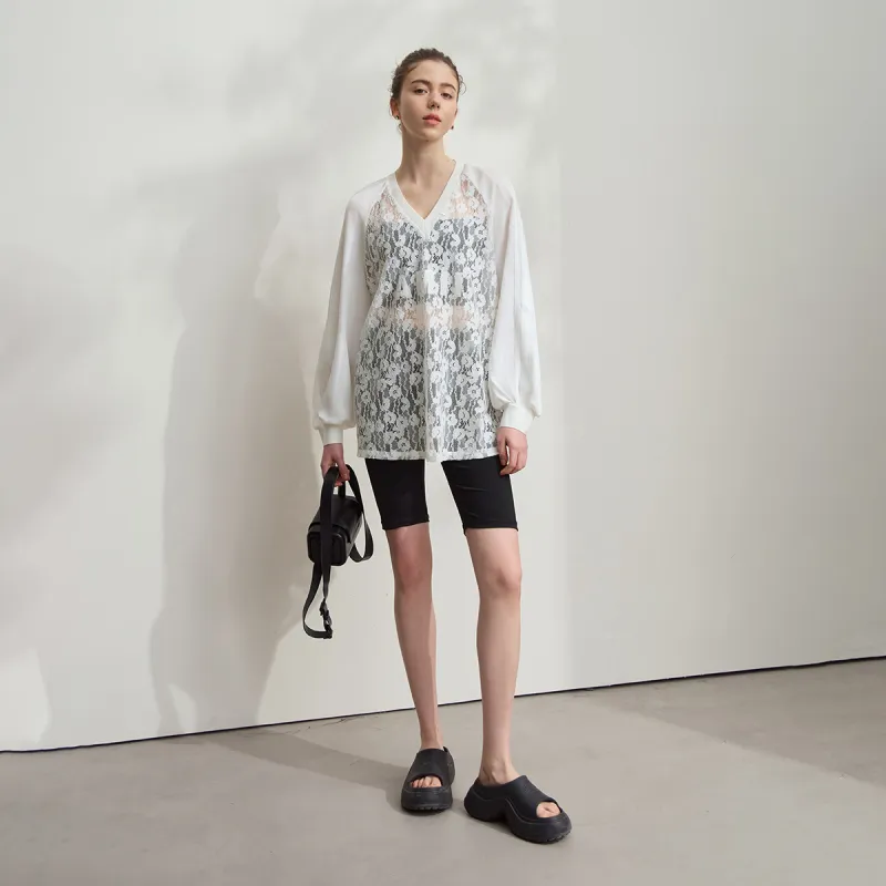 AMII Chiffon Shirts Women's-11