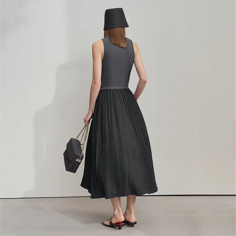 AMII Sleeveless Dresses Women's Dark Gray-4