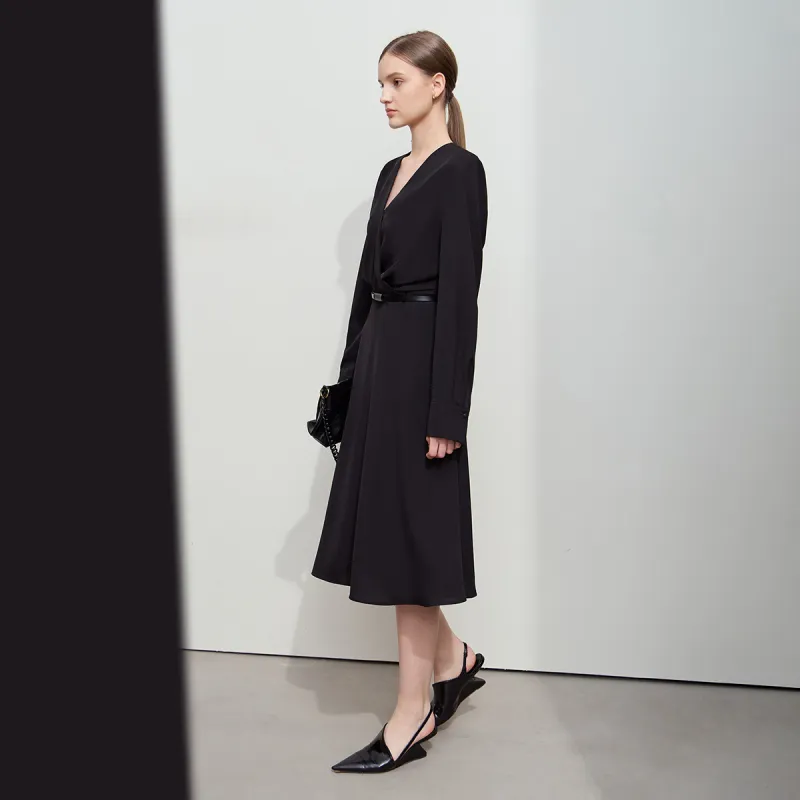 AMII Long-Sleeved Dresses Women's-5
