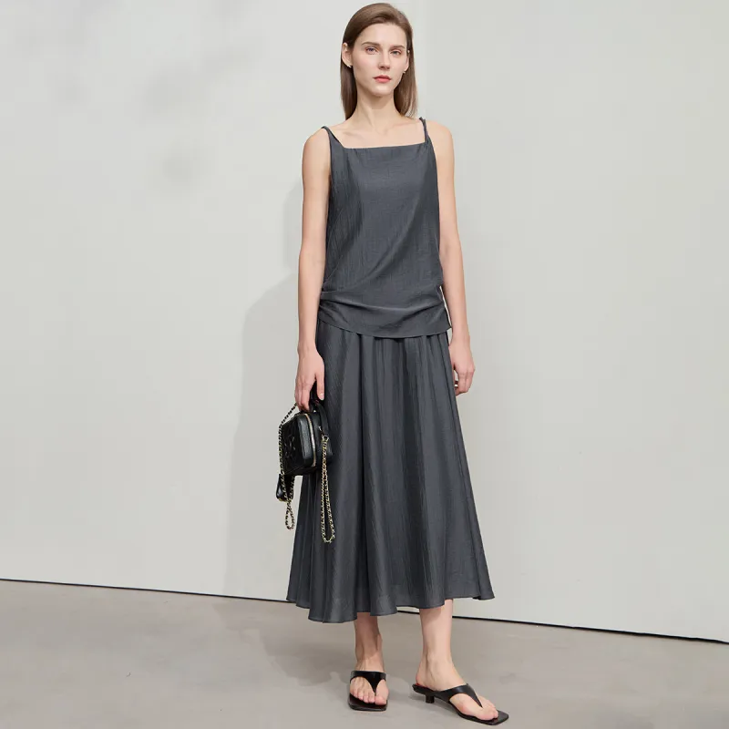 AMII Sleeveless Dresses Women's-10