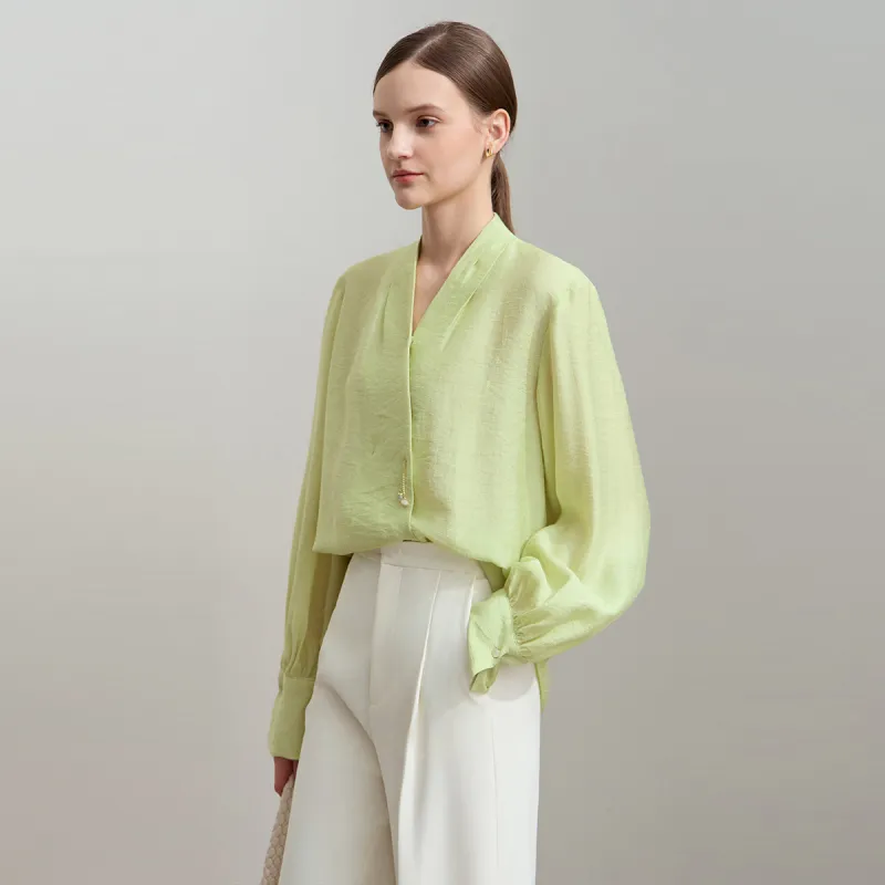 AMII Chiffon Shirts Women's-14
