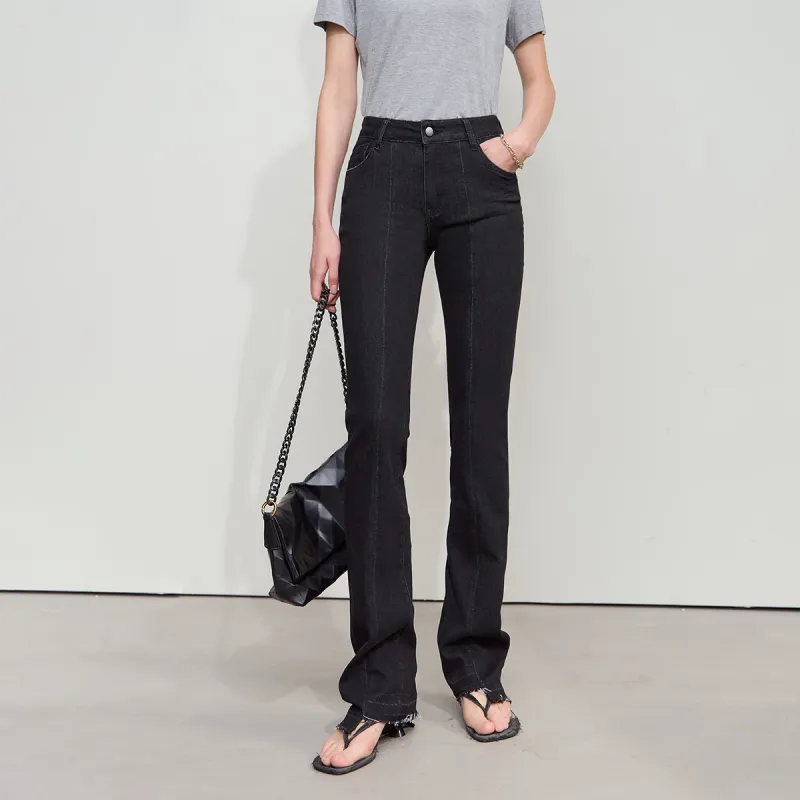 AMII Jeans Women's Denim Black-2