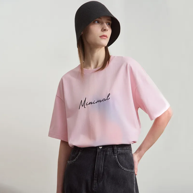 AMII Drop Shoulder Sleeve T Shirt Women's-16