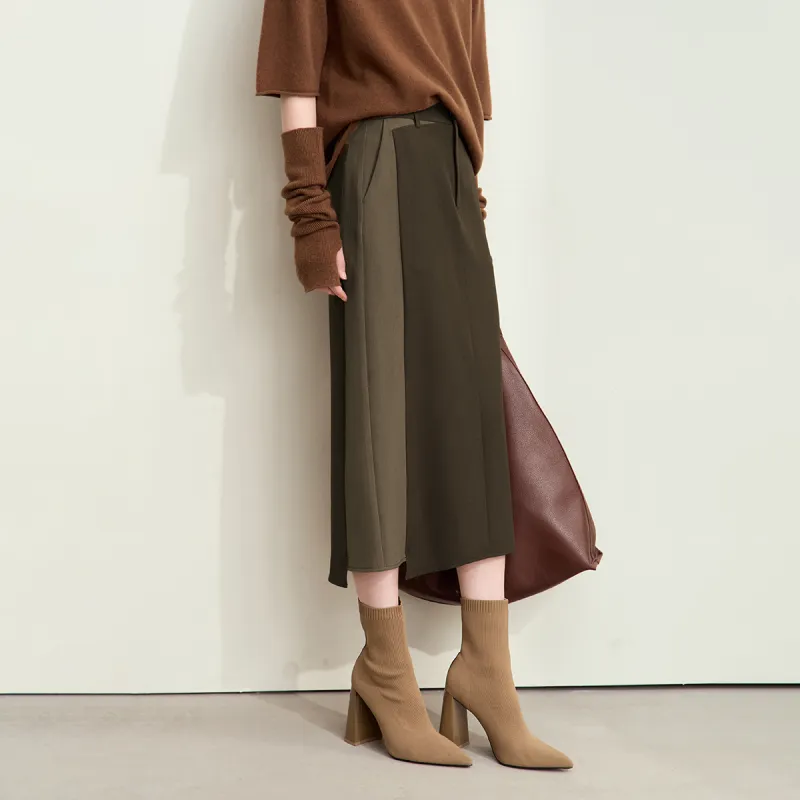 AMII Casual Long Skirts Women's-2