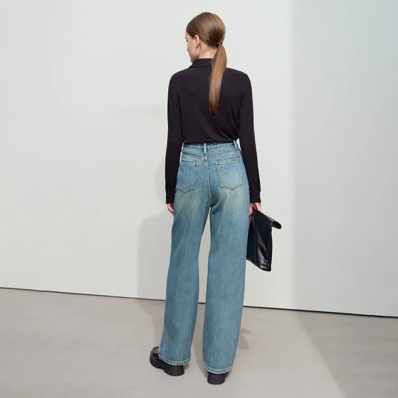 AMII Jeans Women's Blue-4