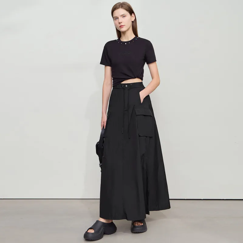 AMII Casual Long Skirts Women's-13
