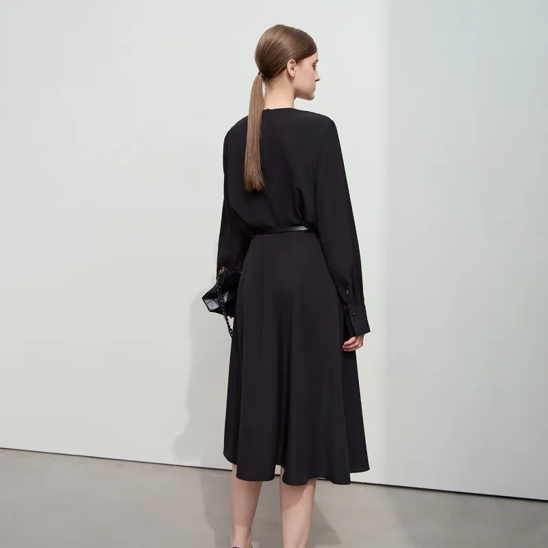 AMII Long-Sleeved Dresses Women's-6
