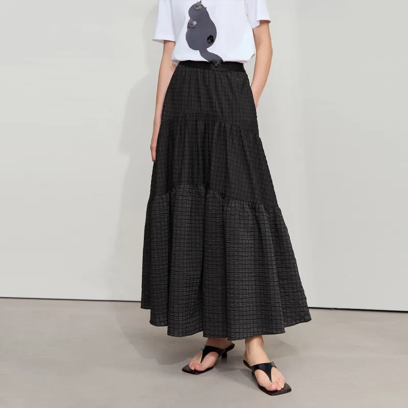 AMII Casual Long Skirts Women's-2