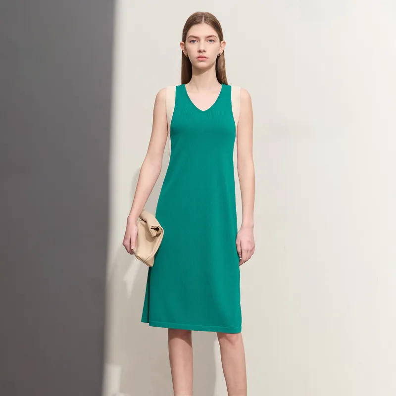 AMII Sleeveless Dresses Women's-12