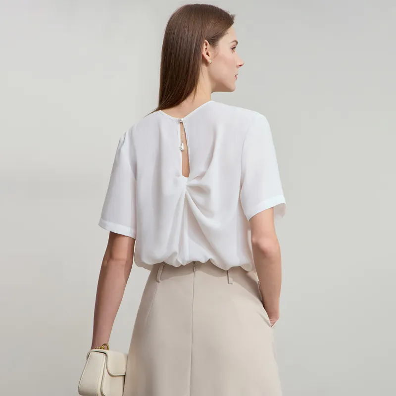 AMII Chiffon Shirts Women's-11