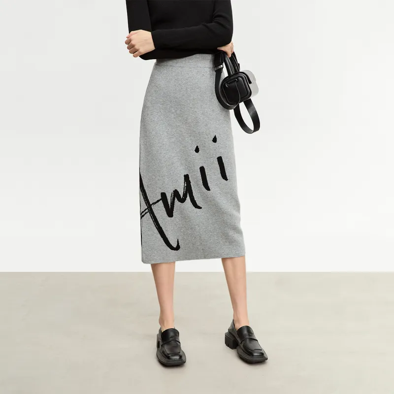 AMII Casual Long Skirts Women's-8