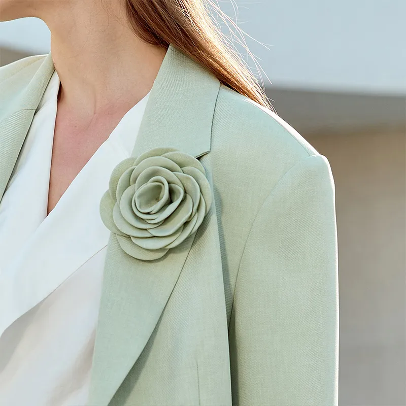 AMII Business Suits Women's Light Green-2