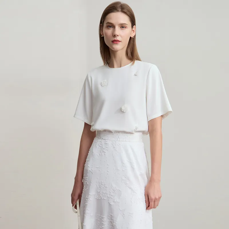 AMII Chiffon Shirts Women's-11