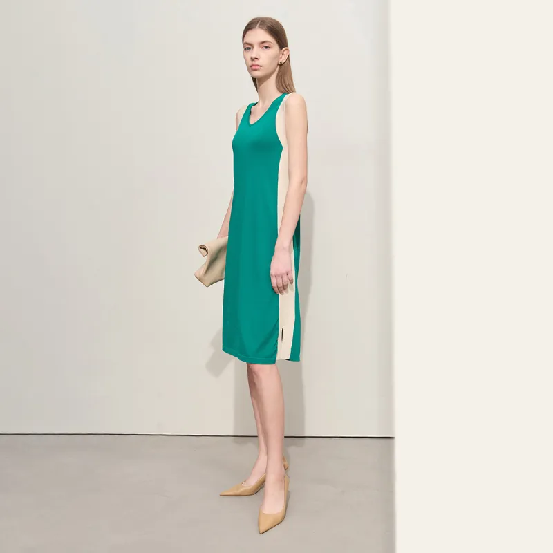 AMII Sleeveless Dresses Women's-11