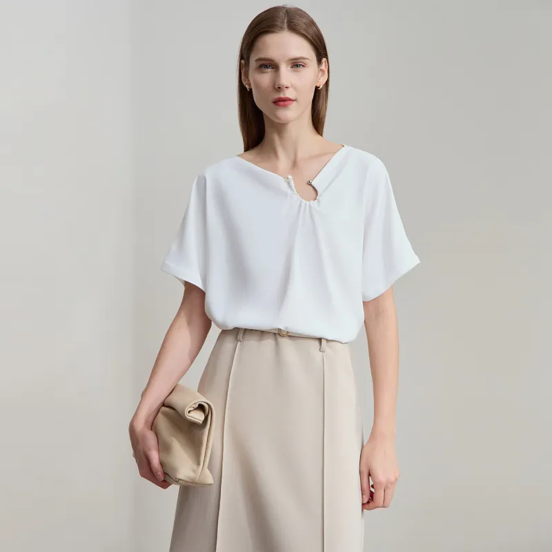 AMII Chiffon Shirts Women's-8