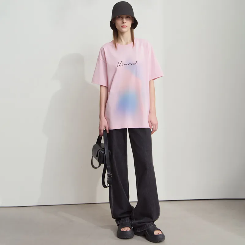 AMII Drop Shoulder Sleeve T Shirt Women's-20