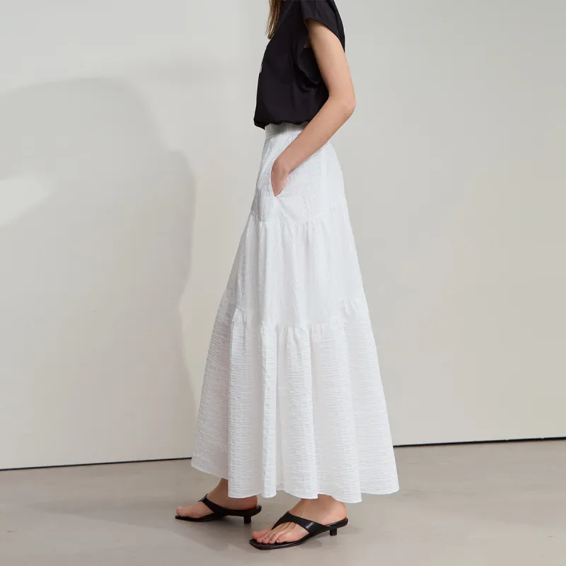 AMII Casual Long Skirts Women's-11