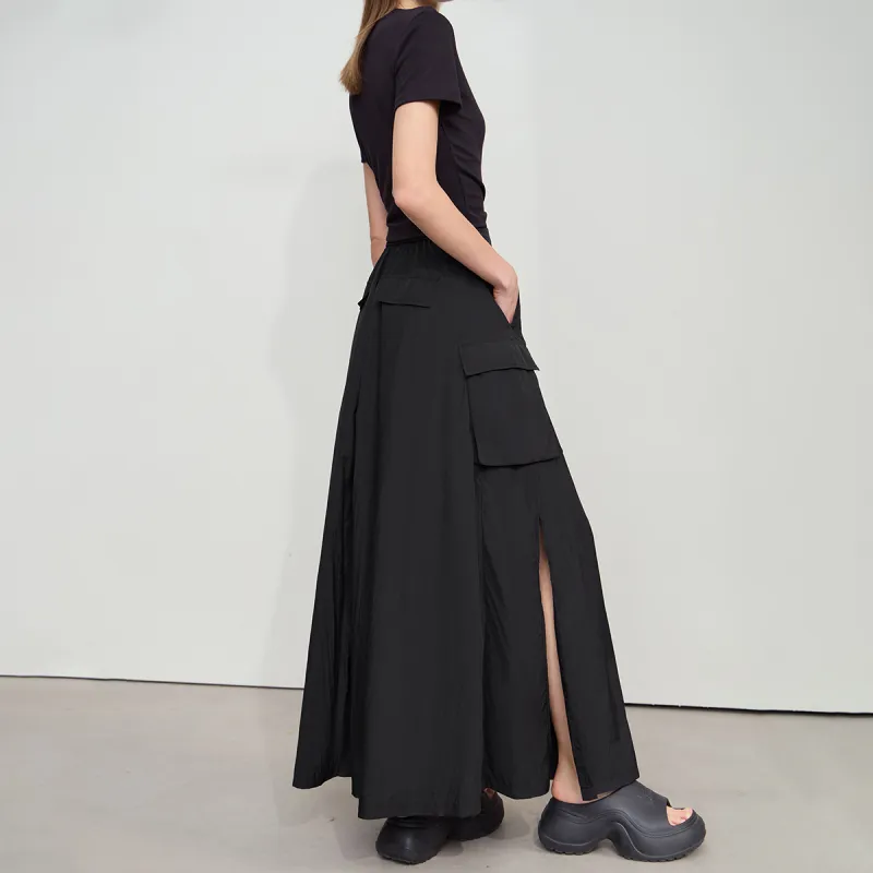 AMII Casual Long Skirts Women's-11