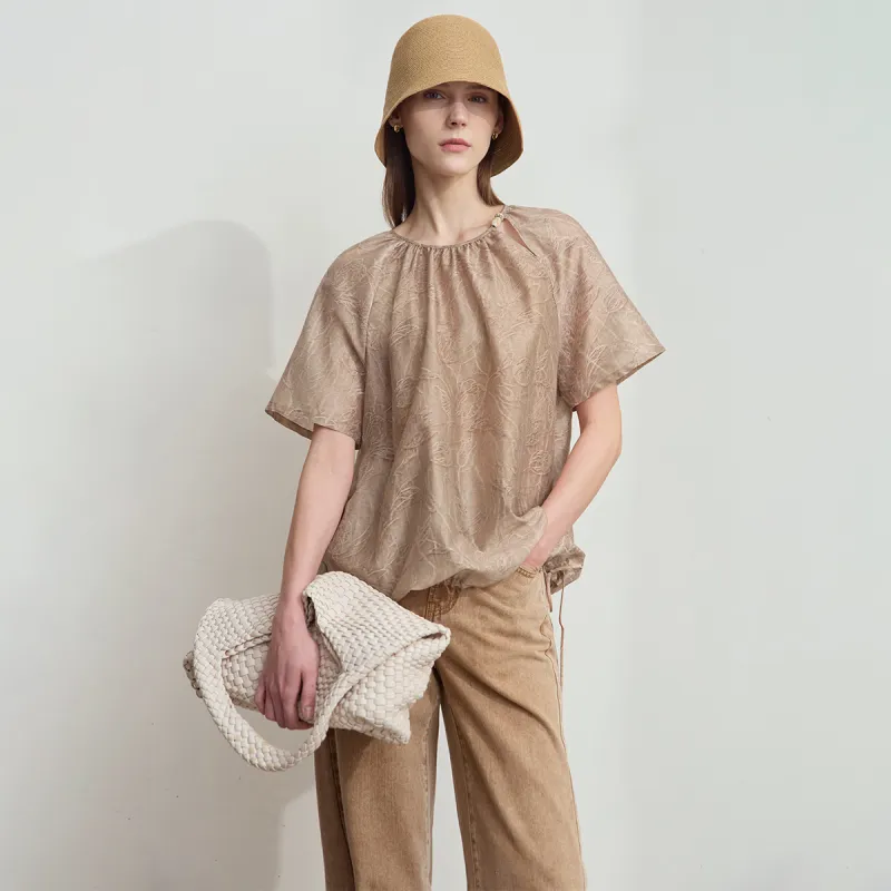 AMII T Shirts Women's Khaki-3