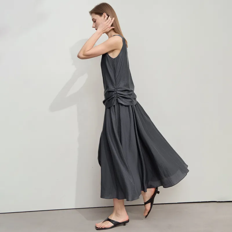 AMII Sleeveless Dresses Women's-9