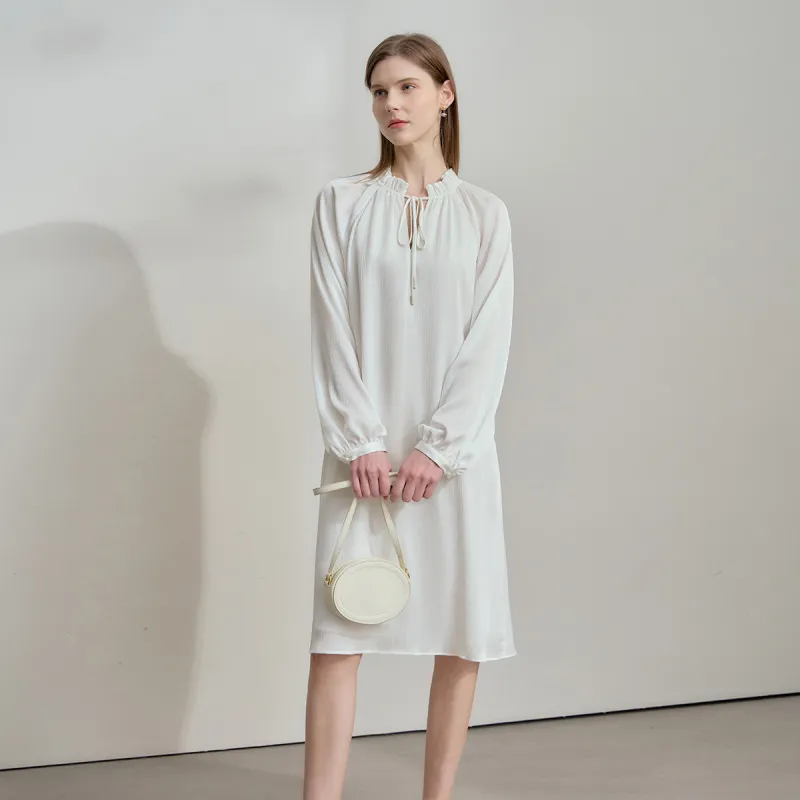 AMII Long-Sleeved Dresses Women's-9