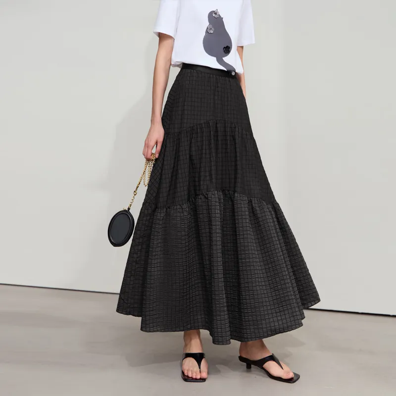 AMII Casual Long Skirts Women's-5