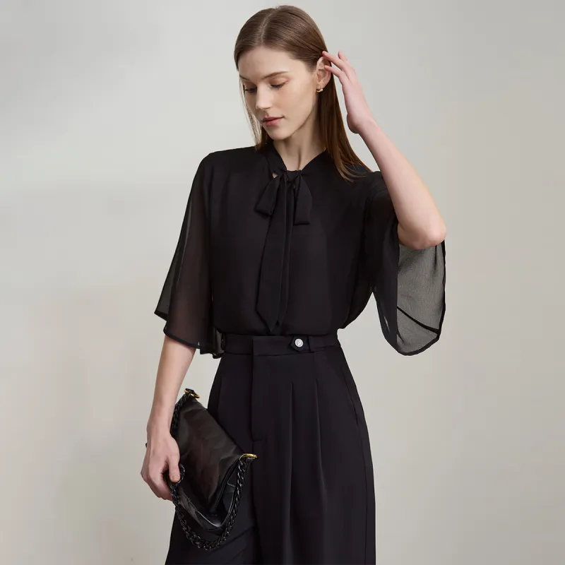 AMII Chiffon Shirts Women's-10