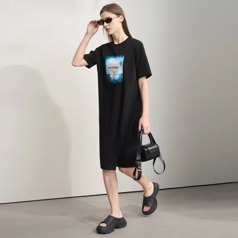 AMII Short Sleeved Dresses Women's-4