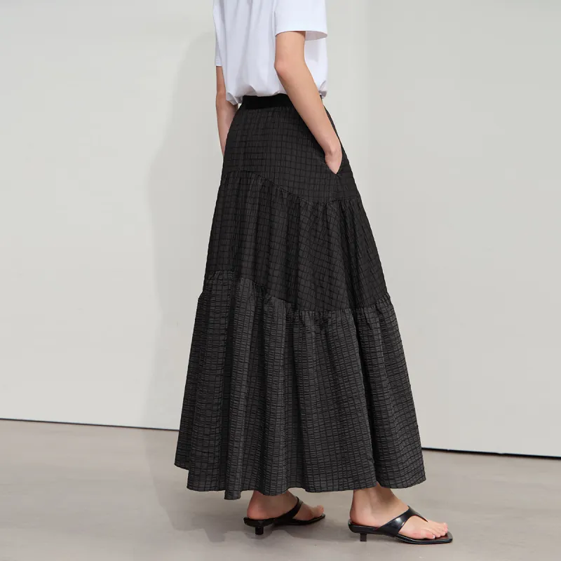 AMII Casual Long Skirts Women's-4