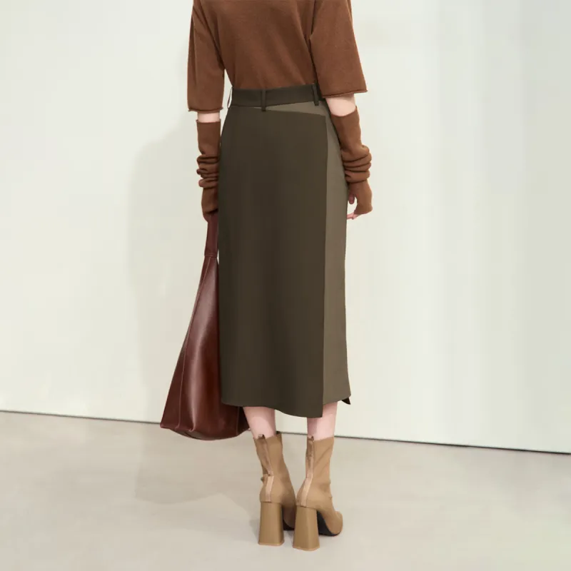 AMII Casual Long Skirts Women's-3