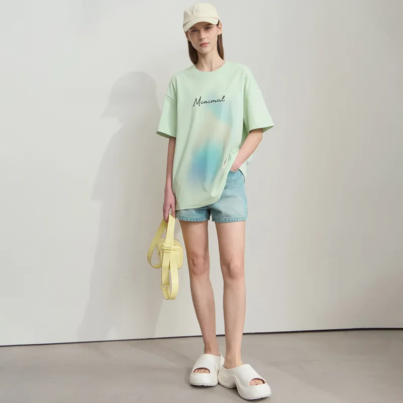 AMII Drop Shoulder Sleeve T Shirt Women's-6