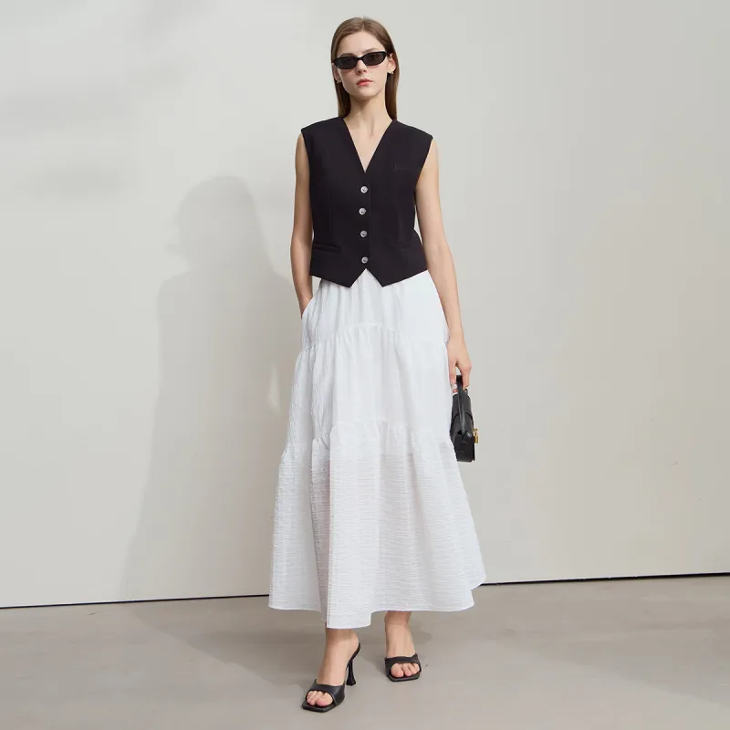 AMII Casual Long Skirts Women's-12
