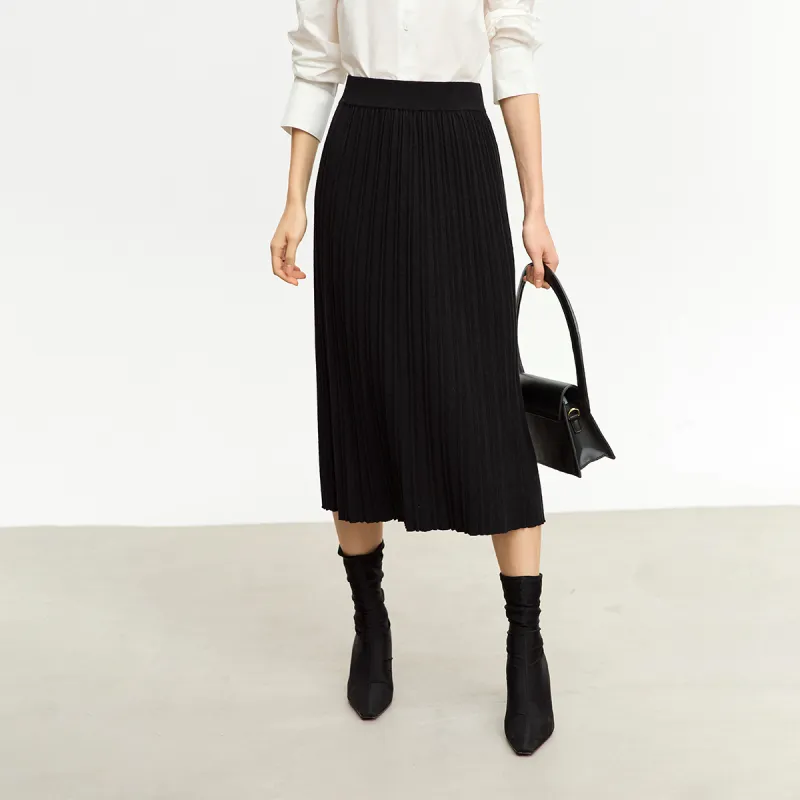 AMII Casual Long Skirts Women's-10