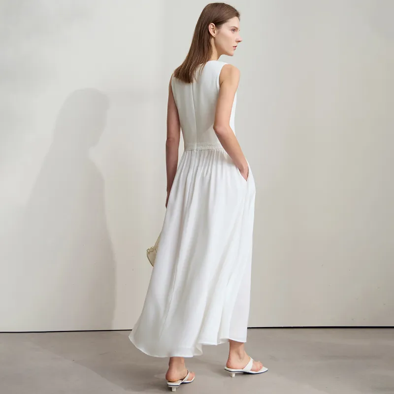 AMII Sleeveless Dresses Women's-10