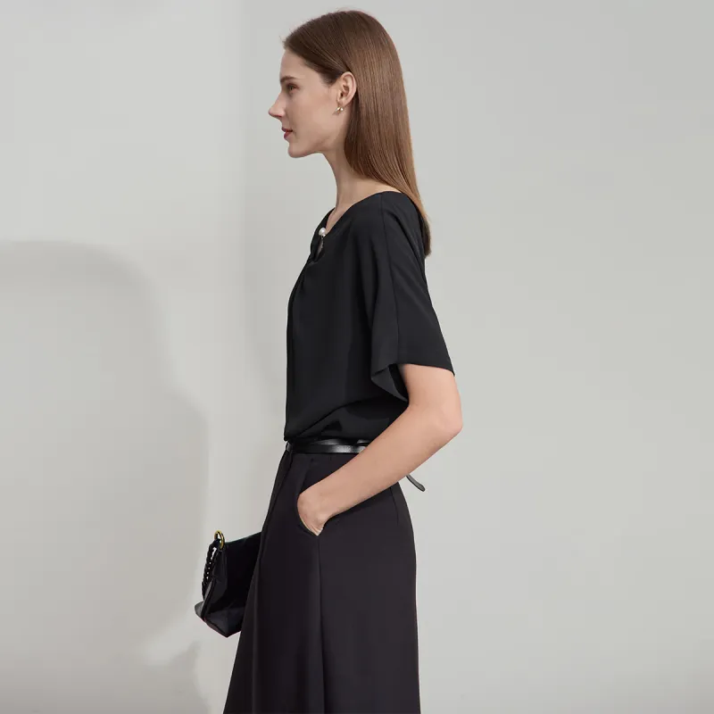 AMII Chiffon Shirts Women's-4