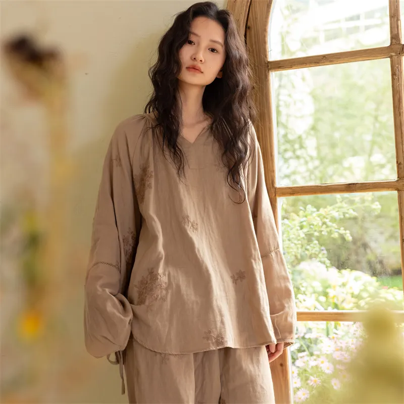ZumashL Pajama Set Women's Natural Mountain Color-4