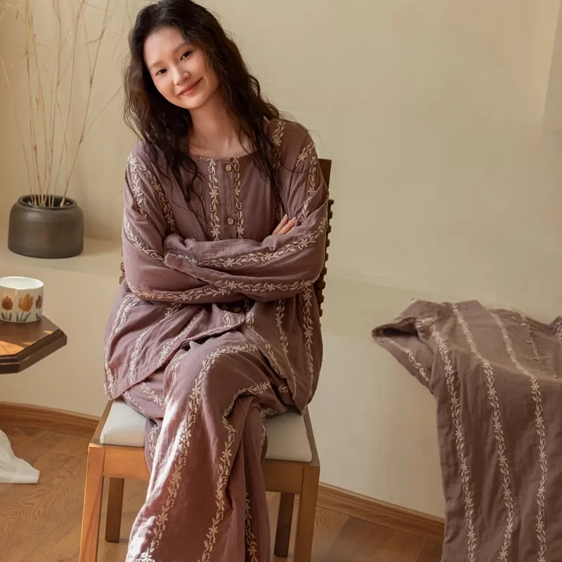 ZumashL Pajama Set Women's Hyacinth Purple-1