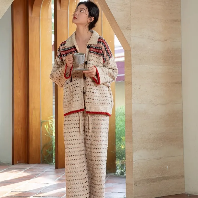 ZumashL Pajama Set Women's Giverny Gardens-4