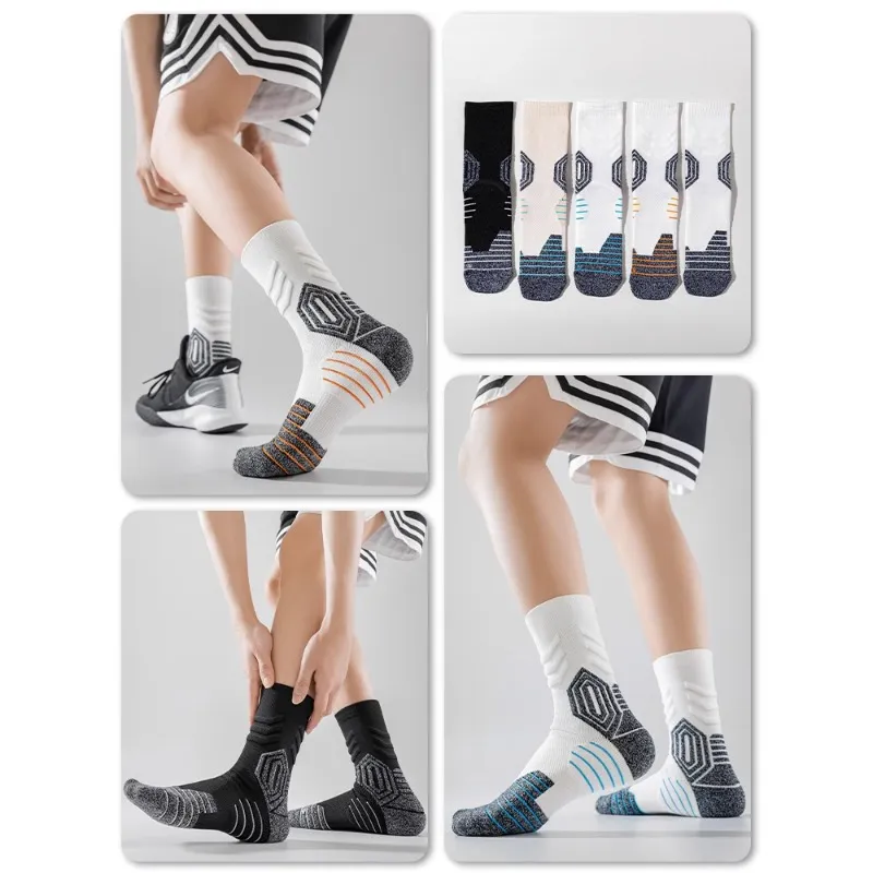 Taste The Color Basketball Socks Unisex 3 Pack-40