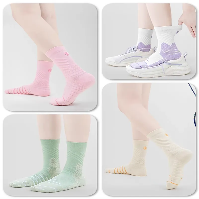 Taste The Color Mid Calf Socks Women's 3 Pack-3