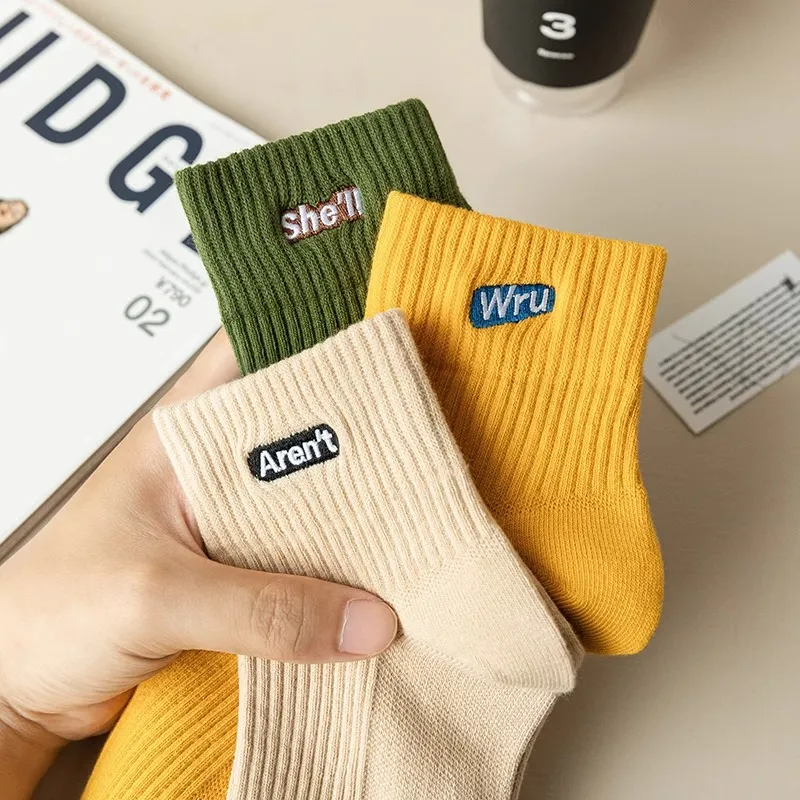 Taste The Color Mid Calf Socks Men's 5 Pack-2