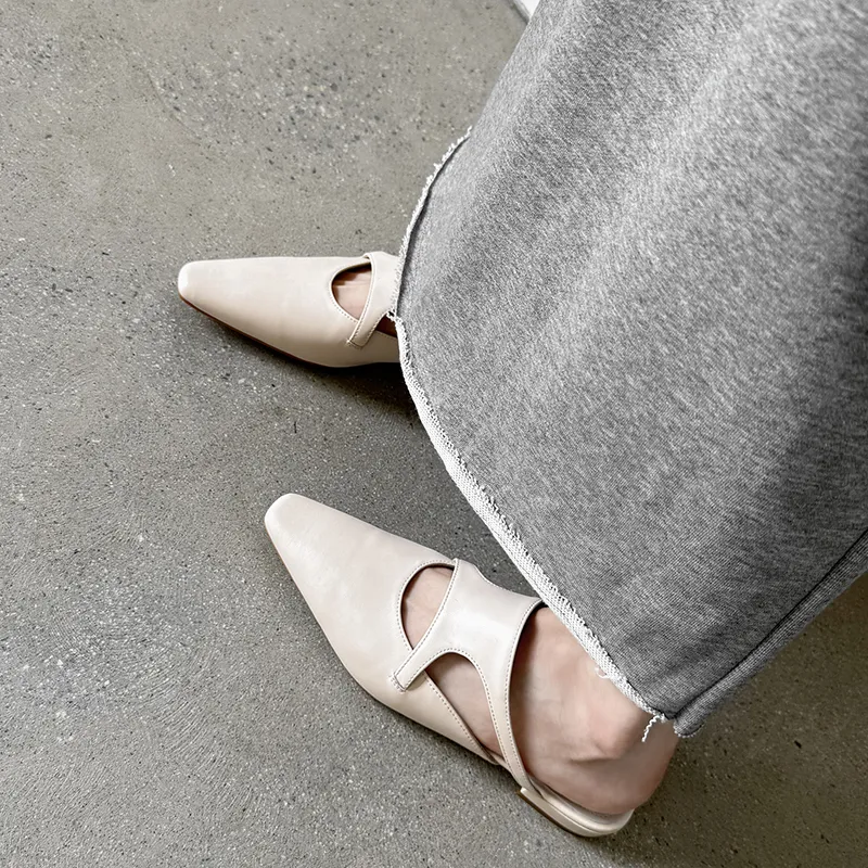 Hongyanglin Slip Resistant Wrap toe Slippers Women's-8