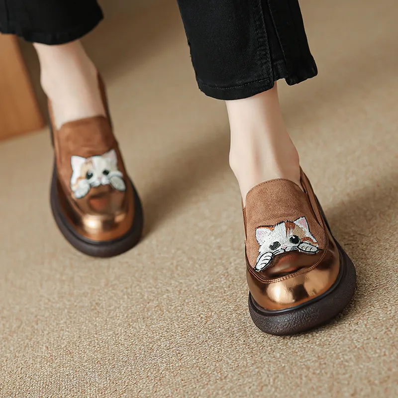 Hongyanglin Loafers Women's-1